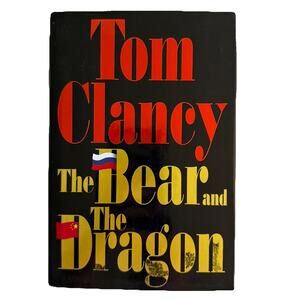 The Bear and the Dragon Tom Clancy HCDJ 2000 Jack Ryan Thriller Novel Book Gift